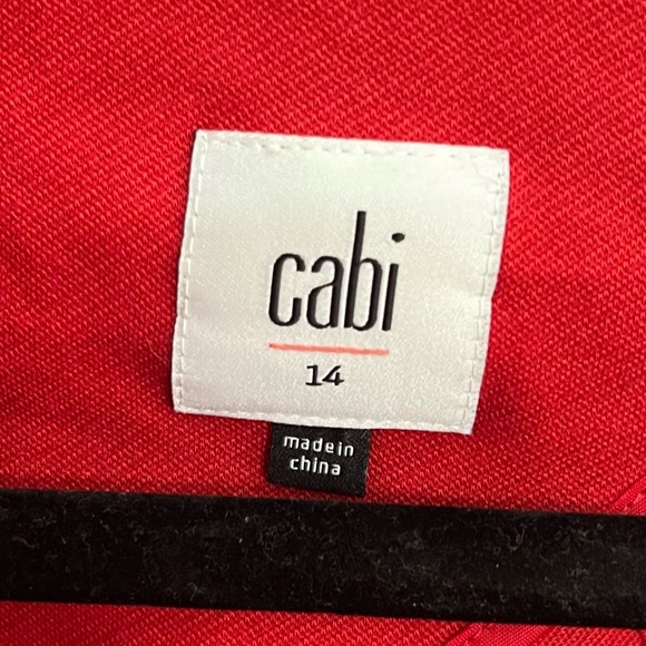 CAbi Style 3374 The Little Red Blazer Jacket - Picture 9 of 16